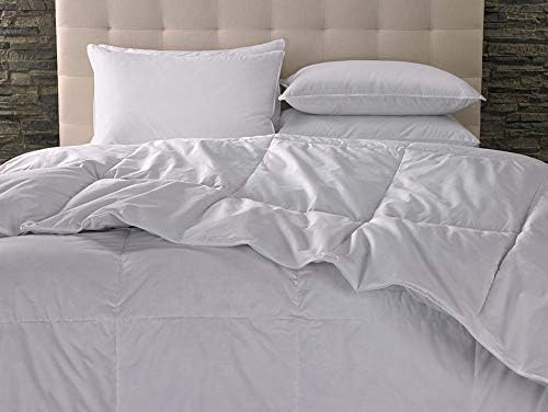 Marriott Luxury Embroidered Duvet Cover - White - Twin - 76 Inches X 92 Inches