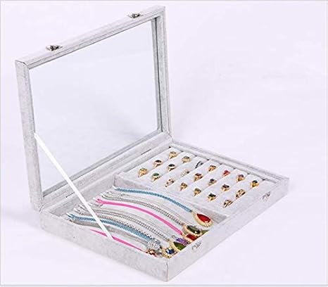 Amazon Co Jp Doyime ベルベットネックレス ジュエリーイヤリングリング収納ボックス Diy 工具 ガーデン