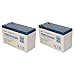 PS-1270 12 Volt 7 AH SLA Battery .250 F2 TERMINAL - 2 Pack