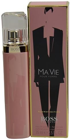 BOSS MA VIE by Hugo Boss EAU DE PARFUM SPRAY 2.5 OZ (RUNWAY EDITION) for WOMEN ---(Package Of 3)