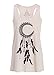 Womens Crescent Moon Dream Catcher Loose Fit Tank Top Muscle Tee