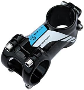 FCFB FW blue white stem cycling Aluminum Package Carbon Road stem Mountain Bicycle glossy Stem Bike Stem angle 6 31.8*60/70/80/90/100/110/120mm 60mm 118g (100mm)