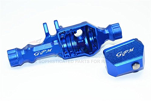 Traxxas TRX-4 Trail Defender Crawler Upgrade Parts Aluminum Front Gear Box - 1 Set Blue