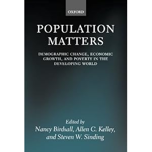 Population Matters: Demographic Change, Economic Growth, and Poverty in the Developing World