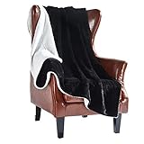 Merrylife Decorative Sherpa Throw Blanket Ultra-Plush Comfort | Soft, Colorful | Home, Couch, Outdoor, Travel Use (60