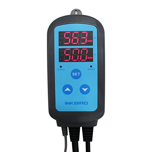 Inkbird pre-wired plug digital humidity controller ac 1…
