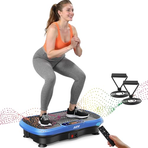 AXV Vibrationsplatte Vibration Plate Rüttelplatte Sport für Zuhause