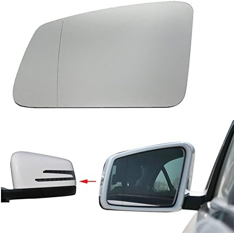 Left Door Side Heated Wing Mirror Glass For S/C/E-Class W212 W204