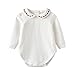 First Birthday Girl Party Dresses Baby Clothing Set Corduroy Dress, Bodysuits and Headband 1st Birthday Outfits (3-6M, Red)
