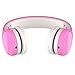 LilGadgets Connect+ Style On-Ear Kids Headphones with Microphone - SharePort Technology, SoftTouch Padding, Detachable Cable, Noise Reduction, Durable & Adjustable - Pink School Headphones for Kids