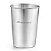 Wealers Unique Complete Messware Kit Polished Stainless Steel Dishes Set| Tableware| Dinnerware| Camping| Buffet| Includes - Cups | Plates| Bowls| Cutlery| Comes in Mesh Bags (Single Person Blue)