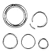 WildKlass Jewelry Septum Ring 16G 14G 12G 10G 8G Steel Segment Seamless Nose Hoop