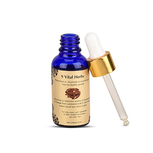 Blue Nectar Ayurvedic Beard And Moustache Growth Oil 30 Ml