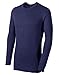 Duofold Men's Midweight Thermal Crew, Navy, Medium