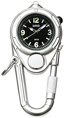 Amazon Co Jp 時計 キーホルダー サルエイ Ledキーウォッチ シルバー Jf052 シューズ バッグ