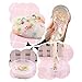 super1798 Cute Fruit Salad Clear Clay Slice Slime Toy Anti Stress Kids Adult Toy