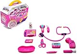 MY Lovely Pink Dr Doctor Medical Kit Play-set for Kids Pretend & Play Tools Toy Set - great gift for your little helper who wants to help save the world!