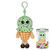 Whiffer Sniffers May B. Minty Mint Ice Cream Scented Backpack Clip