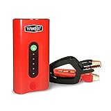 WEEGO 44.1 Jump Starting Power Pack (NEW 2019 Model) 2100 Peak 440 Cranking Amps High Performance Lithium Ion Jump Starter Quick Charges Phones 500 Lumen LED Flashlight Water Resistant