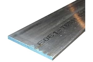 Online Metal Supply 6061-T6511 Aluminum Flat Bar 3/16" x 3" x 12" long