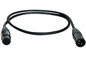 Digiflex HXX-15 Performance Series Hi-Flex Professional Microphone Cable - XLR M to XLR F Connectors - Crystal Clear Audio - 