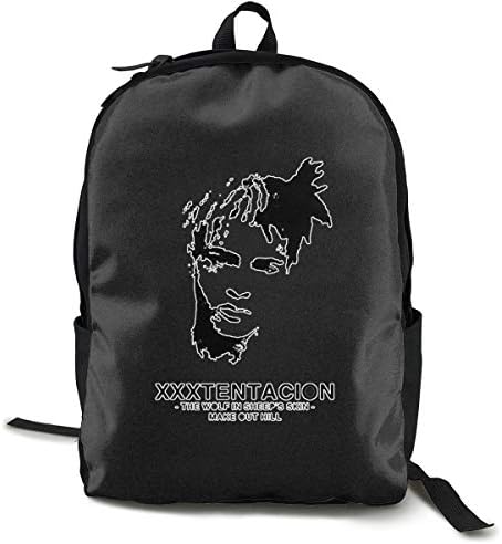 Molimine Xxxtentacion Men Women Canvas Backpack Fashion School Bag Casual Travel Backpack
