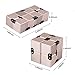 SIXTOY Infinity Cube Fidget Toy EDC Killing Time Decompression Reduce Anxiety Puzzle Toy for Children and Adults (Pink)