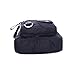 INNTURT Nylon Sling Bag Small Backpack Crossbody Shoulder Bag Sling Pack Black