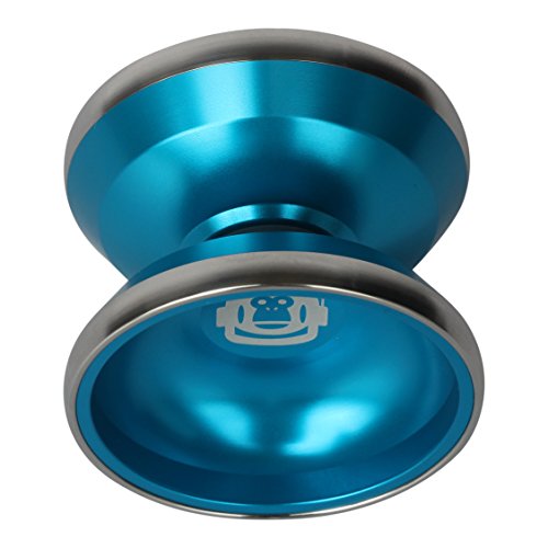 Spintastics Space Monkey Yo-Yo - Unresponsive or Responsive Play - Bi-Metal Yo-Yo (Blue)