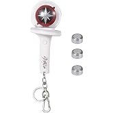 Pitsilat Kpop Stray Kids Light Stick Ver 2 Keychain Concert Fan Gift SKZ Goods Light Stick Color and Speed ​​Adjustable Includes 15 Modes