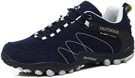 Always Prettyt Women/Men's Waterproof Walking Hiking Trail Shoes Casual Running Shoes Sneakers Dark Blue US 8 men