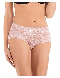 Barbra - Bragas de lencería para mujer, estilo retro, de encaje, talla pequeña a grande, 6 unidades