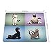 Funy Professional Yoga Cat do Difficult Yoga Positions Customized Mouse Pad