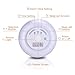 VEHOLION Light Therapy Lamps, Sleep Therapy Wake Up Light Alarm Clock with Sunrise Simulation and 4 Natural Sounds, Snooze Function and Timer White Noise Sound LED Rechargeable, MY-6
