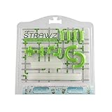 Lime Green Strawz Connectable Build Your Own Straws Construction Kit - Fun Modular Interlocking Educational Toys