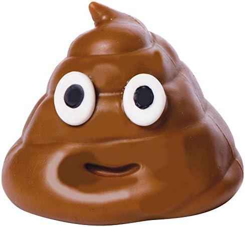 Hog Wild Sticky Poo Emoji Poo Squishy Jelly Pudding Sticky Toss Toy 1pc (Random)