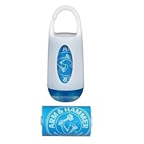 Munchkin Arm & Hammer Diaper Bag Dispenser with Bags, Lavender Scent, Colors May Vary 1 ea