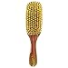Royalty By Brush King Wave Brush #911 9 row Soft brush- Great 360 waves brush for laying and polishing - From the maker of Torino Pro