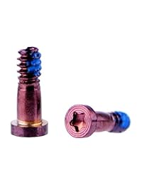 Tornillos de repuesto para iPhone, juego completo con tornillos Pentalobe inferiores.