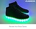 FLASHKICKS Jump - Premium LED Shoes Bright Light Up Sneakers, High Top