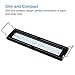 NICREW LED Aquarium Light for 12-18 inches Planted Fish Tank, White and Tri-Colored RGB LEDs, 13W
