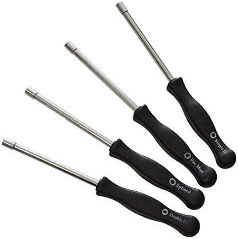 2 Cycle Carburetor Adjustment Tool,Sexy Kitty 2 Cycle Carburetor Adjustment Tool 4 Piece Kit, splined x1, pac man x1, single D x1 and double D x1