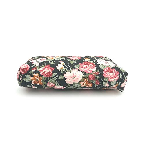 Sanxiner Cute Floral Buckle Coin Purses Vintage Pouch Kiss-lock Change Purse Wallets (09) - Thumbnail 3