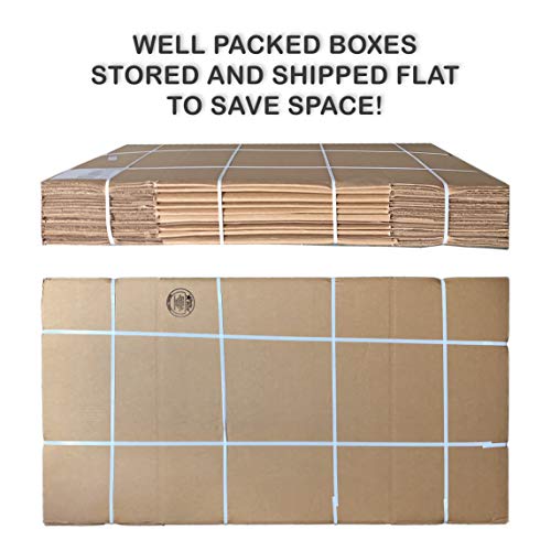 Stella Moving Boxes 16"x16"x16" (Set of 6) - Heavy Duty for Home and Office Packing, Shipping, Moving and Storage - Thumbnail 2