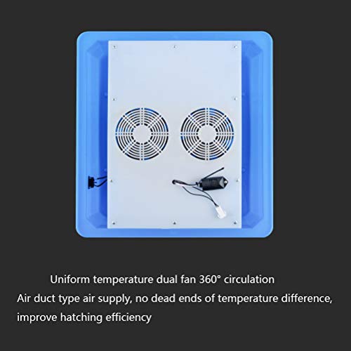Jlxl Brutapparat Brutmaschine Temperatur Und Feuchtigkeitsregulierung Mit Turner Zum Schlüpfen Von Truthahngänse-Wachtel… – Bild 5