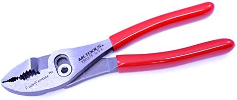 MLTOOLS 6.5 inch Combination Slip Joint Pliers | Flush Fastener Combination Slip Joint Pliers | Made in USA | VS8276