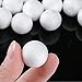 Pllieay Foam Craft Balls 50 Pieces 20mm (0.79 inch) Polystyrene Spheres for Atomic Classes Craft Projects and Christmas Decorations