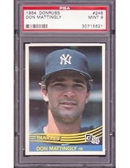 Collectibles: 1984 Donruss RC Rookie #248 Don Mattingly PSA 9 - Donruss