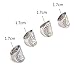 Misscat Bohemian Vintage Punk Ethnic Silver Rings for Women Joint Knuckle Ring Set 4pcs