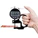 CAIDU Portable Digital Thickness Gage Gauge 0.0005-0.5-inch | 0.01-12.7mm Range Electronic Micrometer Inch/Metric | Electronic Percentage Thickness Meter with Precise LCD Display